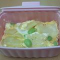 maki0702's cooksnap of when they made シリコンスチーマーでポテトオムレツ.
