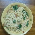 ミッチェル＋'s cooksnap of when they made 簡単♡我が家のクリームパスタ♡.