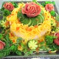 naomi052373's cooksnap of when they made ひな祭りや記念日に♡豪華な☆ケーキ寿司♡.