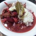 咀嚼率's cooksnap of when they made ロシア船のクラスヌイ・ボルシチ.