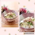 runa10's cooksnap of when they made ツナ缶とカニかま&春雨白菜サラダ♬.