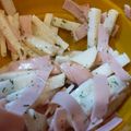 あゆたっくん's cooksnap of when they made 長芋とハムの酢の物＊辛子入り.