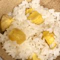 junkoの日々's cooksnap of when they made シンプルがおいしい✿栗ごはん.