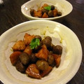 たなか家's cooksnap of when they made むかごとソーセージの和風カレー炒め.