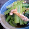 oBsession's cooksnap of when they made 小松菜の煮びたし.