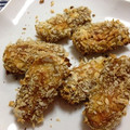 komutatata's cooksnap of when they made ちくわのお好み焼き風☆パン粉焼き.