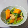 N_Asuka's cooksnap of when they made 小松菜とかぼちゃのさっと煮.