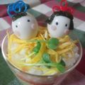 椛乃ママ's cooksnap of when they made ひな祭り子供が喜ぶカップdeおひな様寿司.