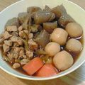 ゆきにゃん太's cooksnap of when they made 里芋とこんにゃくの煮っころがし.