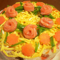 がとーしょこら's cooksnap of when they made おひなまつりに♪ケーキ風ちらし寿司.