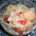 らどりん's cooksnap of when they made なつめ・キクラゲ・桃・クコの実の薬膳甘味.