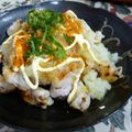 妙香ママ's cooksnap of when they made 焼きイカのおろしマヨ和え.