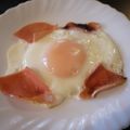 スタイリッシュママ's cooksnap of when they made 万事OKなハムエッグ.