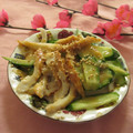 miyuki12's cooksnap of when they made 簡単！きゅうりとちくわのゴマサラダ.