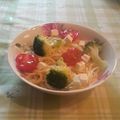 オレンジリング's cooksnap of when they made パスタ de サラダ✿トマチーブロッコリ.
