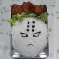 kimiko2564's cooksnap of when they made キャラ弁クリリン弁当.