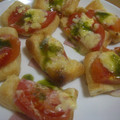 プーニー's cooksnap of when they made 絹揚げとトマトのチーズ焼き　バジル風味.