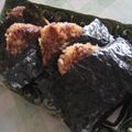 KUMI KUMI's cooksnap of when they made 青じそたっぷり赤味噌焼きおにぎり.