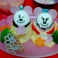 ☆Luca☆'s cooksnap of when they made ゆで卵のミニーお雛様.