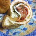 パルメン's cooksnap of when they made 簡単おつまみ　☆キムチ・チーズあげ巻き☆.