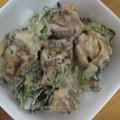 fmkitchen's cooksnap of when they made チキンとほうれん草のマヨマスター丼.