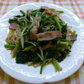 Nekozame's cooksnap of when they made ほうれん草のバター炒め.