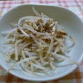 Nekozame's cooksnap of when they made 焼肉屋直伝。もやしナムル.