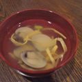 ChunChun☆≡'s cooksnap of when they made 超簡単！やわらかはまぐりのお吸い物☆.