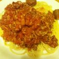 柊黒美's cooksnap of when they made 簡単10miｎ♡ミートソースパスタ.