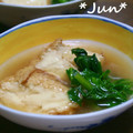 ＪＵＮちゃン's cooksnap of when they made 厚揚げと小松菜のあんかけ.