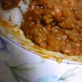 ポリシーチョコ's cooksnap of when they made 簡単！おいしい！時短！キーマカレー♪.