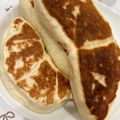 ショコサン's cooksnap of when they made HBとフライパンdeとろ〜りチーズナン♪.