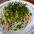 ♡REI♡'s cooksnap of when they made ダイエットメニュー★糸こん明太パスタ★.
