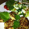 まらら's cooksnap of when they made 野菜もしっかり　鯖バーグ！.