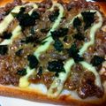 ヨッピｗ's cooksnap of when they made 大葉をかけて♪『納豆マヨトースト』.