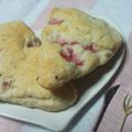 alup's cooksnap of when they made ストロベリー☆スコーン.