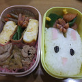 まさはるまま's cooksnap of when they made キャラ弁＊簡単うさchanのお弁当＊.