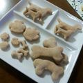 miku582's cooksnap of when they made 犬用★りんごヨーグルトクッキー.