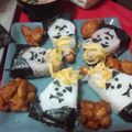 小ちゅ小ふかママ's cooksnap of when they made 節分は鬼さん恵方巻き▲キャラ弁にもどうぞ.