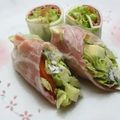 フード・クチュール's cooksnap of when they made 生ハムチーズりんごの生春巻き.