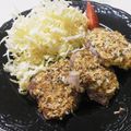 EGUDON's cooksnap of when they made 豚ヒレ肉の焼きカツ.