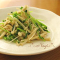 矢切のねぎちゃん's cooksnap of when they made 豆苗とえのきで一品.