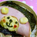いこたん's cooksnap of when they made ＊ハムおさるさん＊.