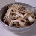 愛犬チーズ's cooksnap of when they made きのこともやしのめんつゆ漬け.