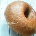 くみっけ's cooksnap of when they made むっちりライ麦ベーグル.