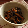 まろんかふぇ's cooksnap of when they made ごぼうとひじきのそぼろ煮.
