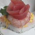 ィッヵ's cooksnap of when they made バレンタイン☆ケーキ寿司☆雛祭りにも☆.