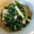 けんころざうるす's cooksnap of when they made 【大根の葉のごま油炒め】ご飯によく合う♪.