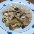 実菜都's cooksnap of when they made チーズきのこ豚肉☆コクうま☆甘辛炒め.