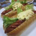 ｺｱﾗ's cooksnap of when they made 照り焼きホットドッグ.